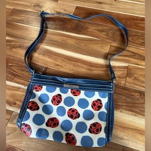 Relic by Fossil Crossbody Shoulder bag Lady bug design